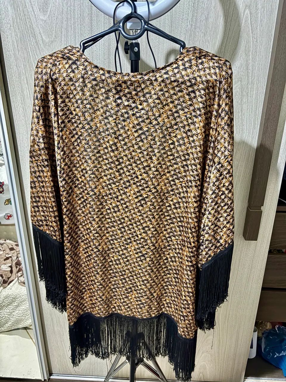 Kimono Zara com franjas - Foto 2