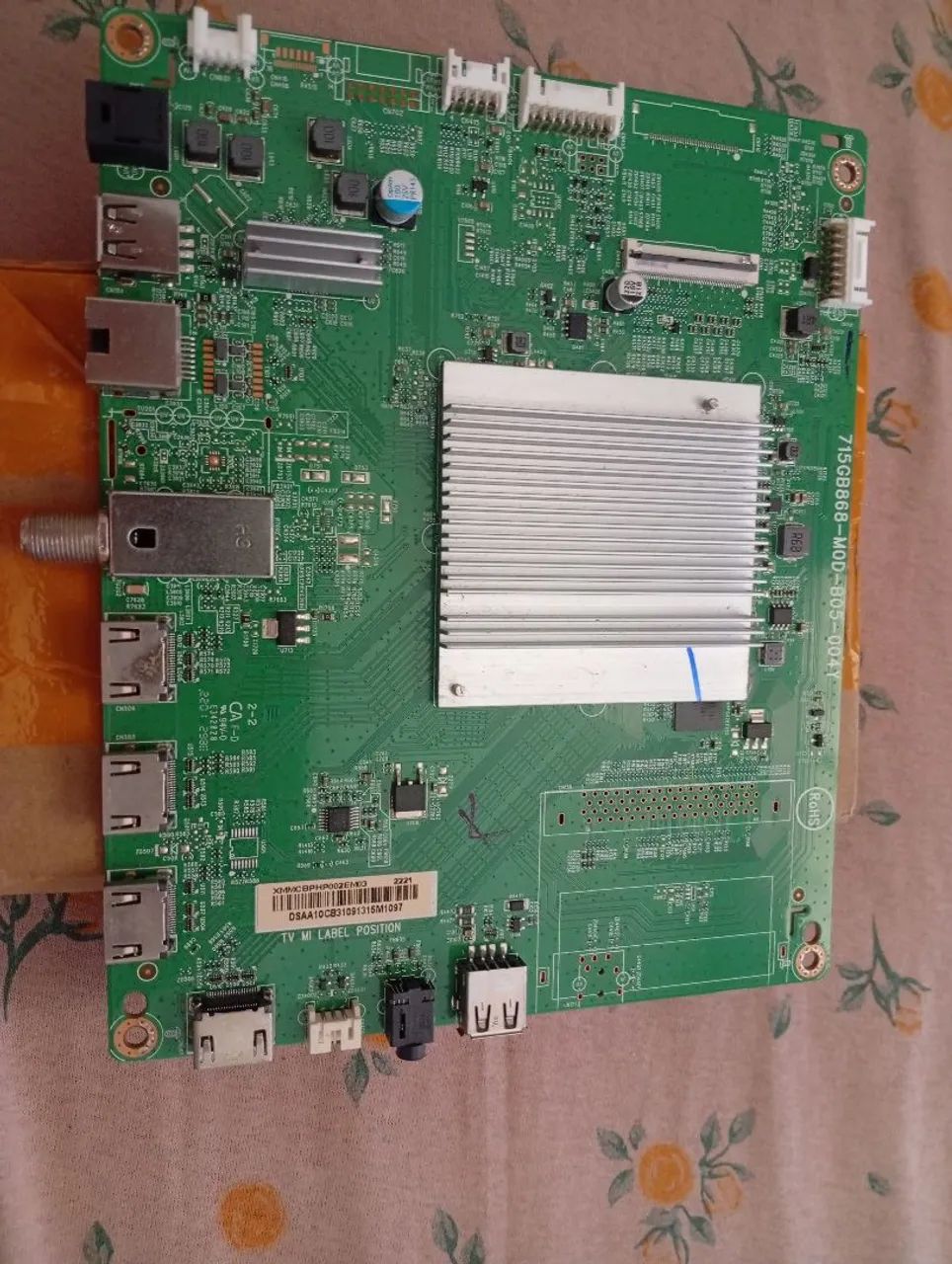 placa principal tv Philips 55 (defeito) - Foto 2