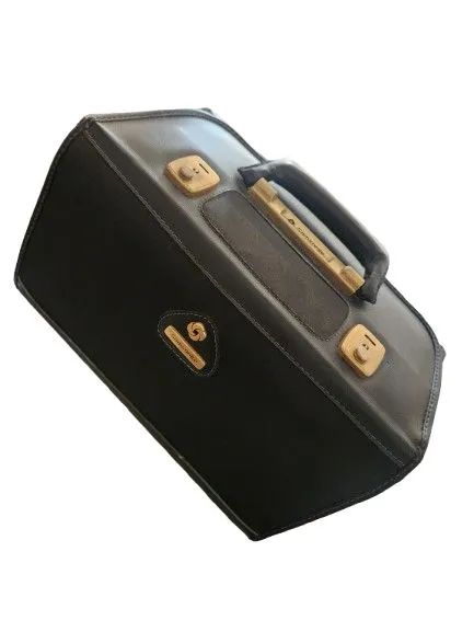 Necessaire vintage classic em couro  - Foto 5