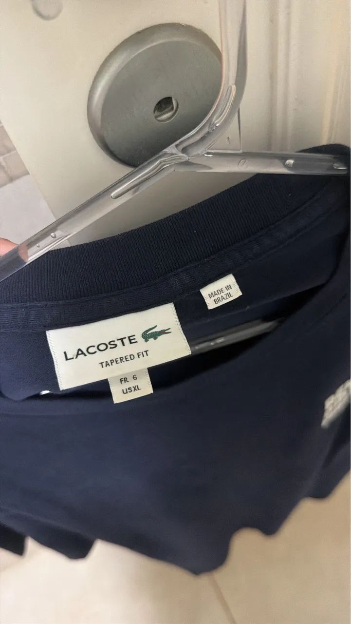 camiseta lacoste idiomas  - Foto 2