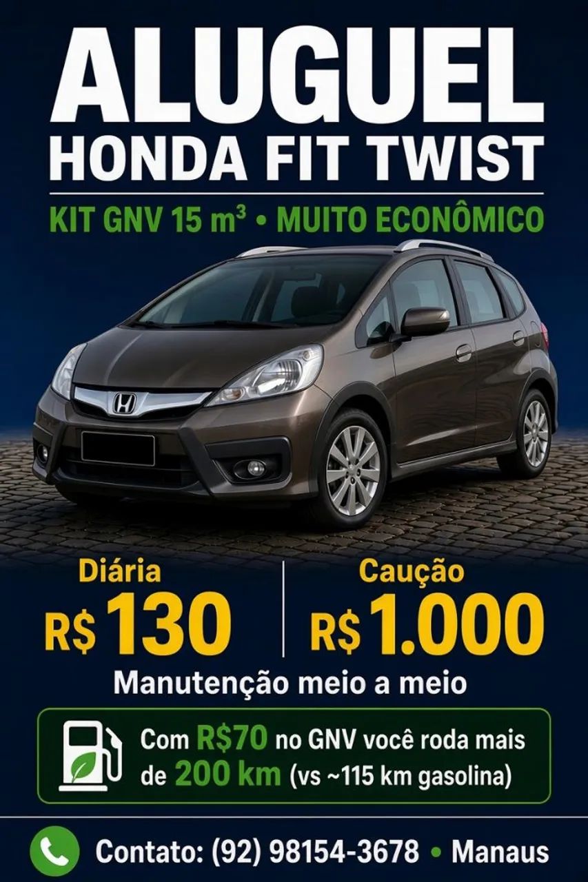 Aluguel/locação/Uber/99