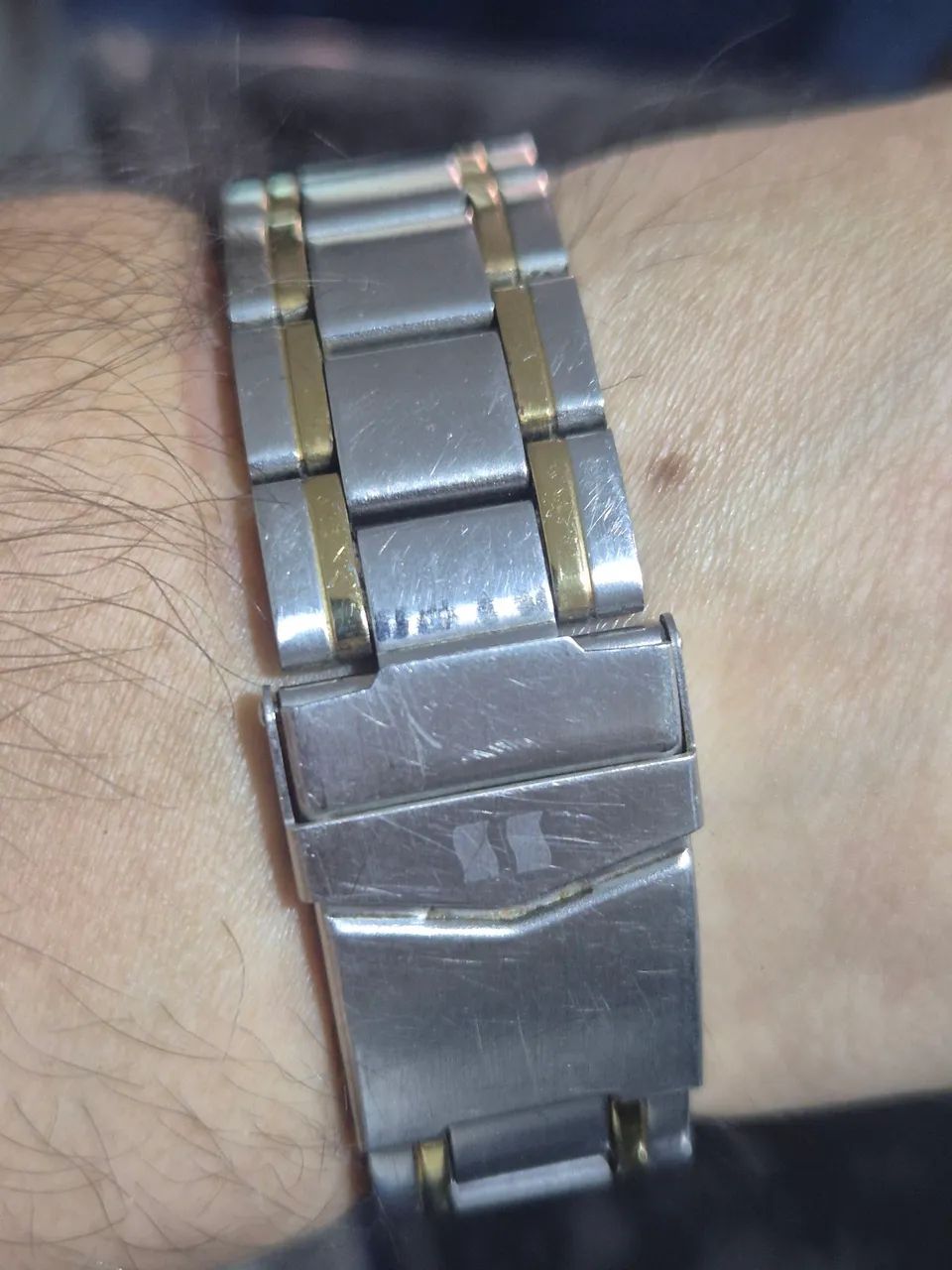 Relógio SECULUS LONG LIFE BICOLOR  À QUARTZ   -   ÓTIMO ESTADO - Foto 5