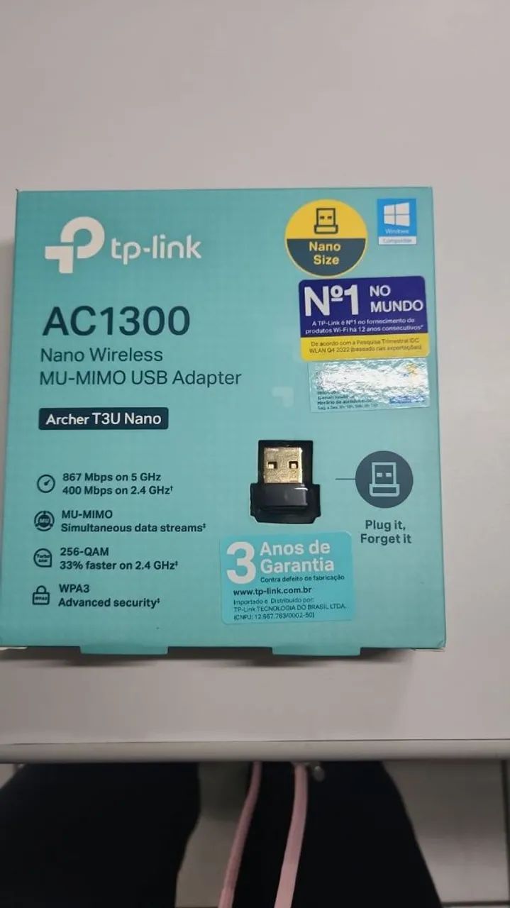 Adaptador TP-Link Archer T3U Nano