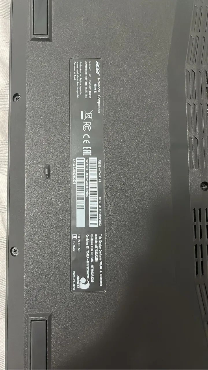 Vendo notebook gamer Acer Nitro 5 - Foto 5