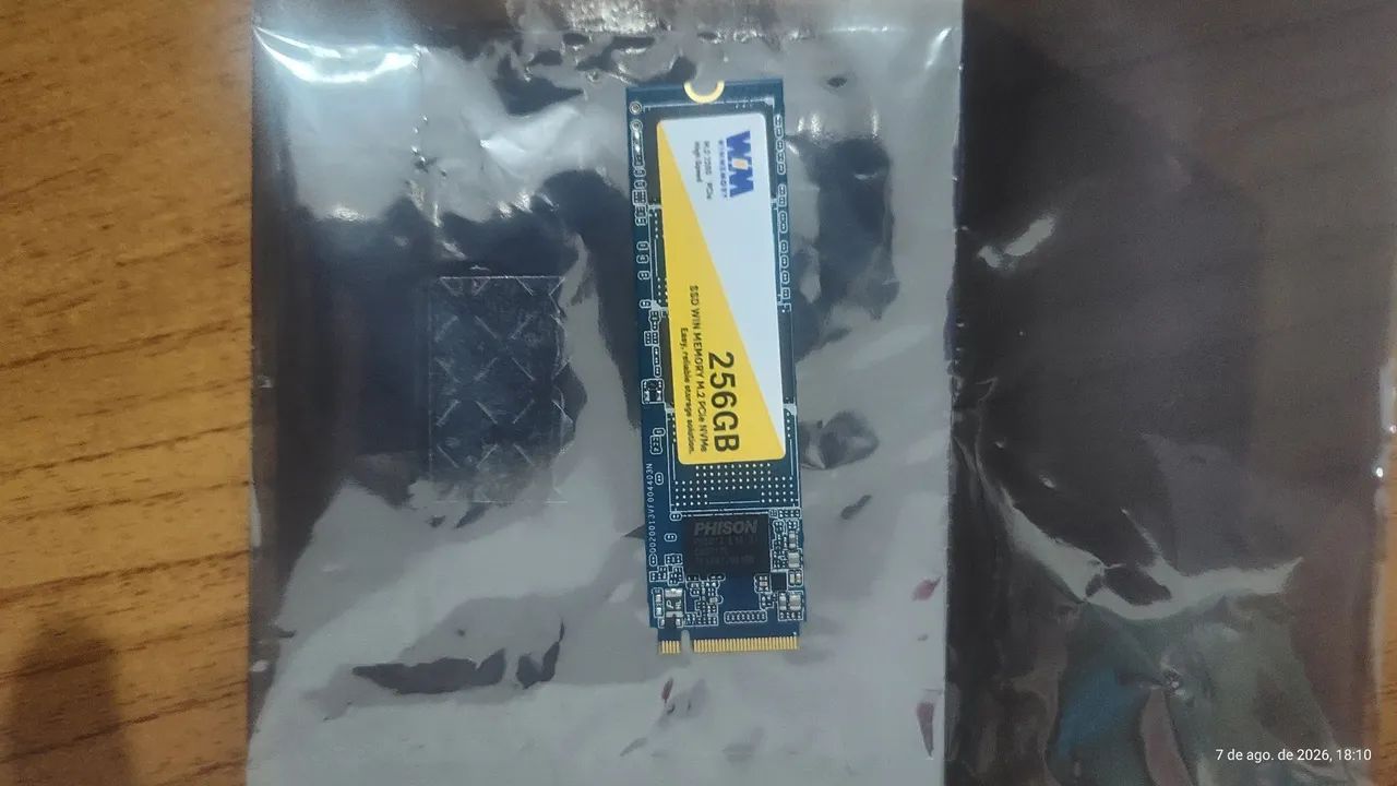 SSD NVME 256GB 