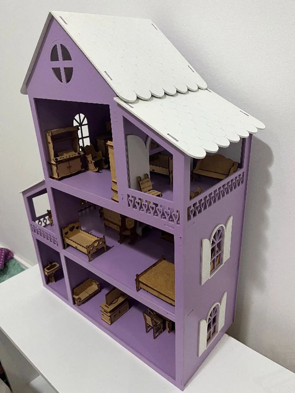 Casinha de boneca em MDF - Foto 2