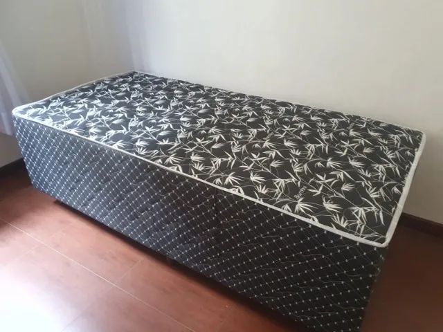 Colchobox, acoplado, box, cama com colchão junto de solteiro D28