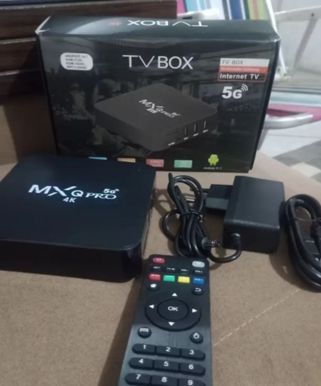 Smart tv MXQ 512 GIGAS ANDROID 14 NOVO - Foto 4