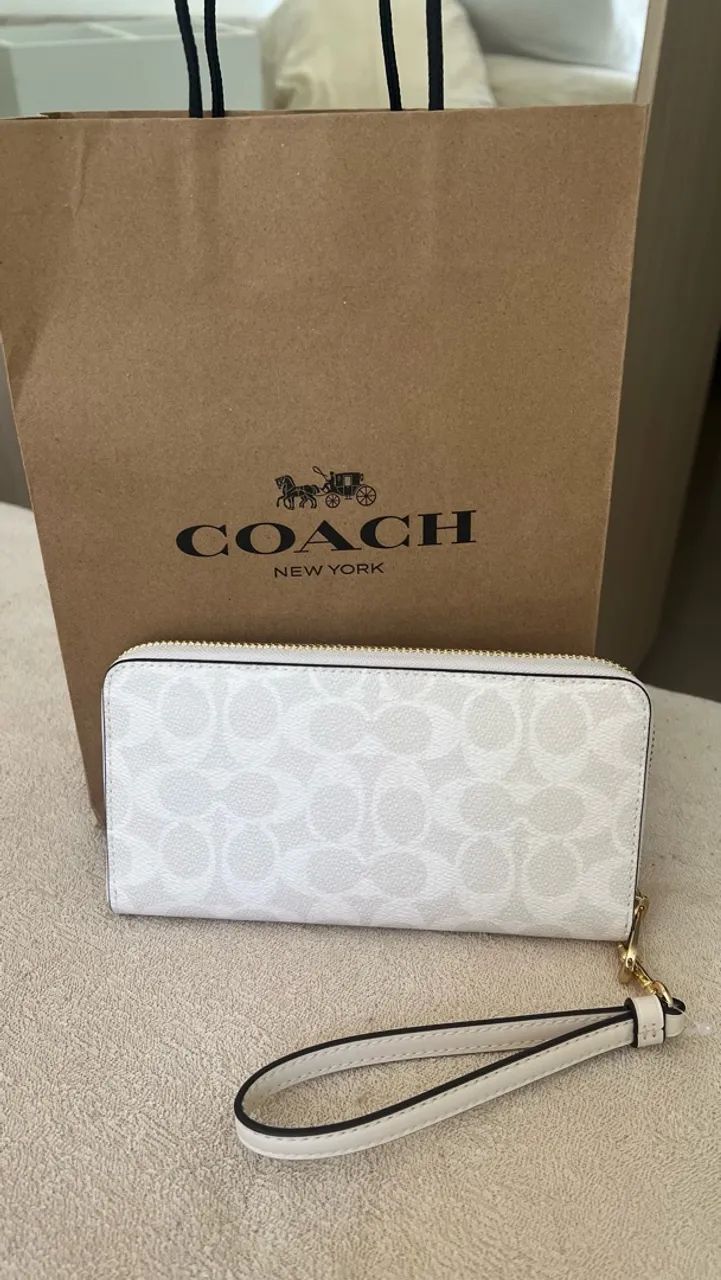 Carteira Coach Original NOVA - Foto 3