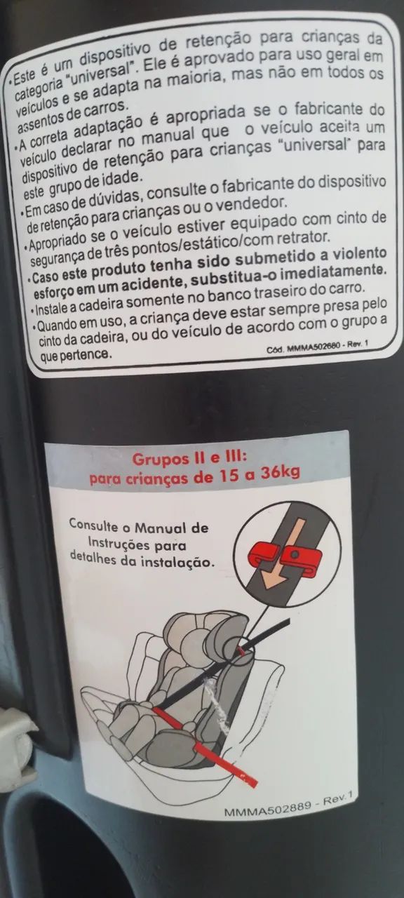 Cadeirinha borigoto para criança  - Foto 4