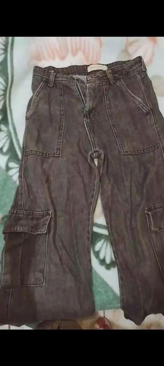 Calça larga 6 bolsos - Foto 3