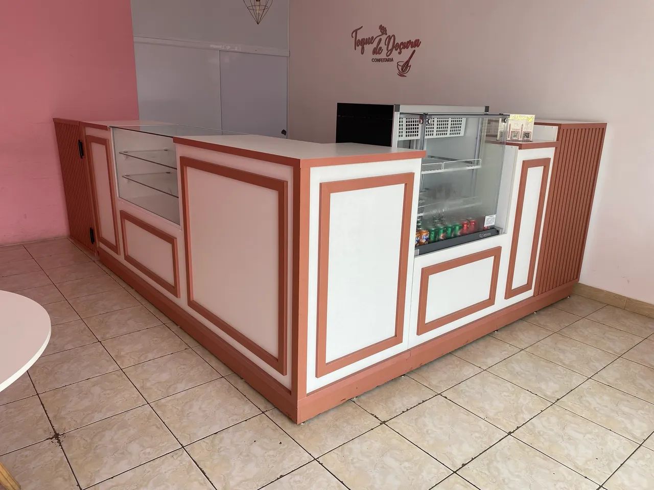 Balcão de comércio com expositor quente - Foto 3