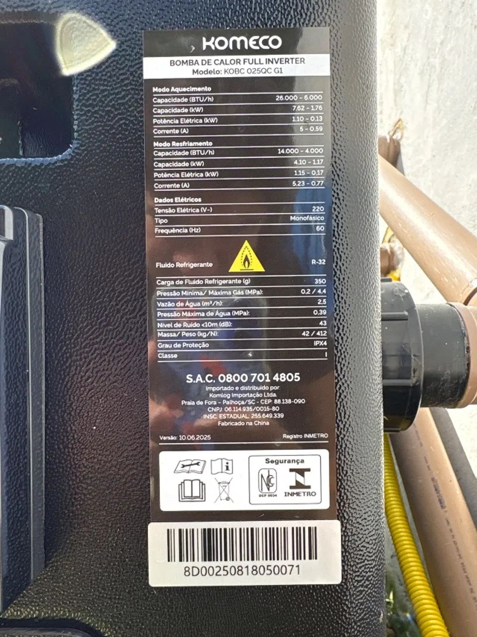 Bomba de calor inverter KOMECO - Foto 2
