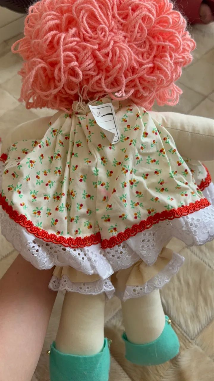 Boneca de pano artesanal confecção própria  - Foto 5