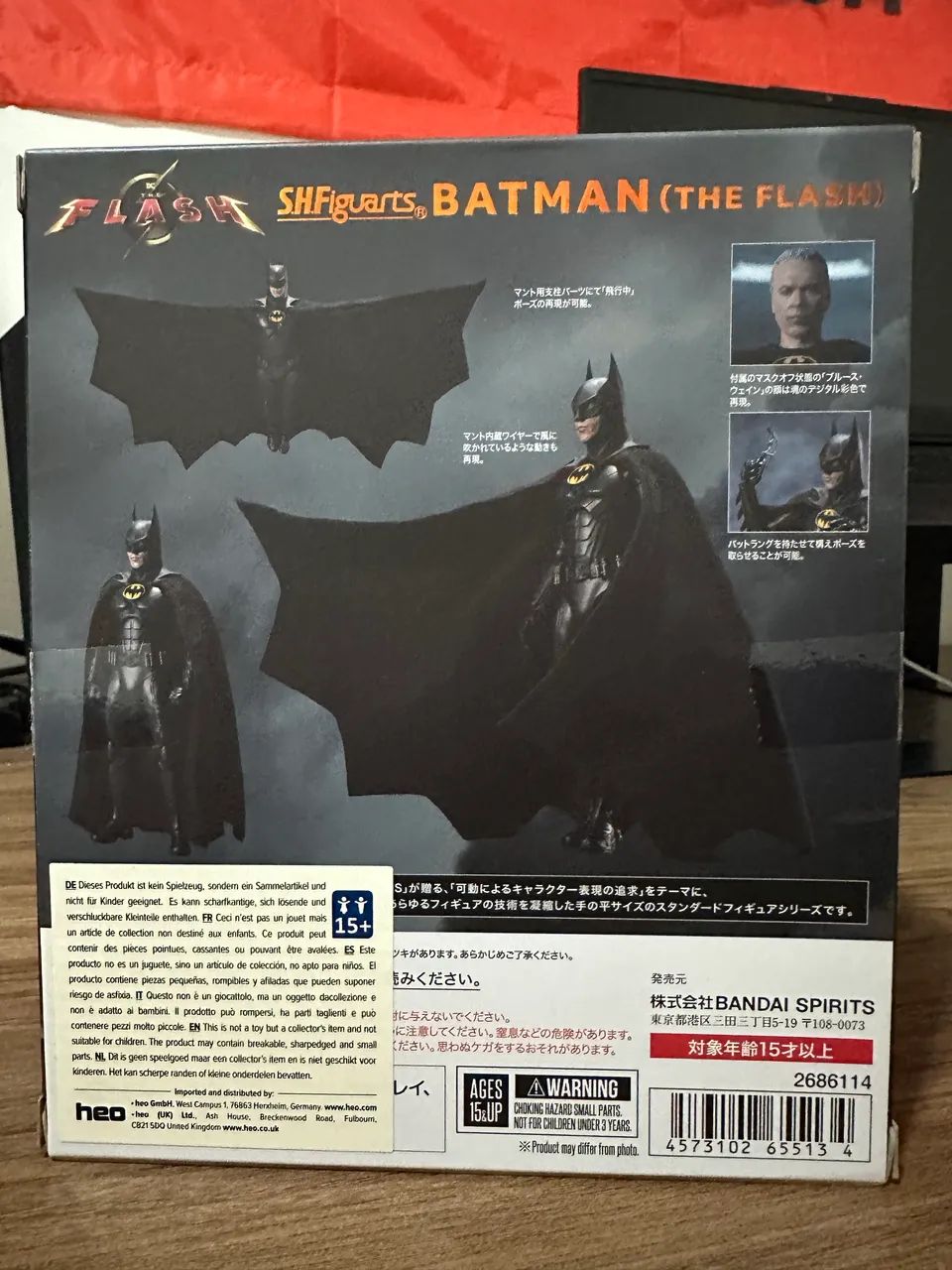 Action Figure Batman Flash 1989 SH Figuarts  - Foto 2