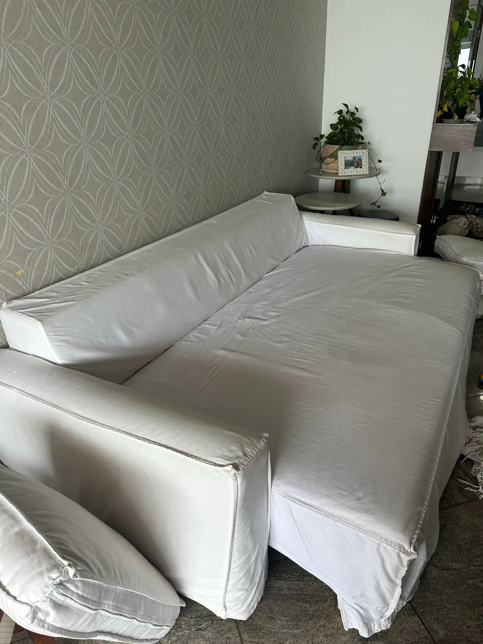 Vendo Sofá Retrátil 4 lugares - Foto 2