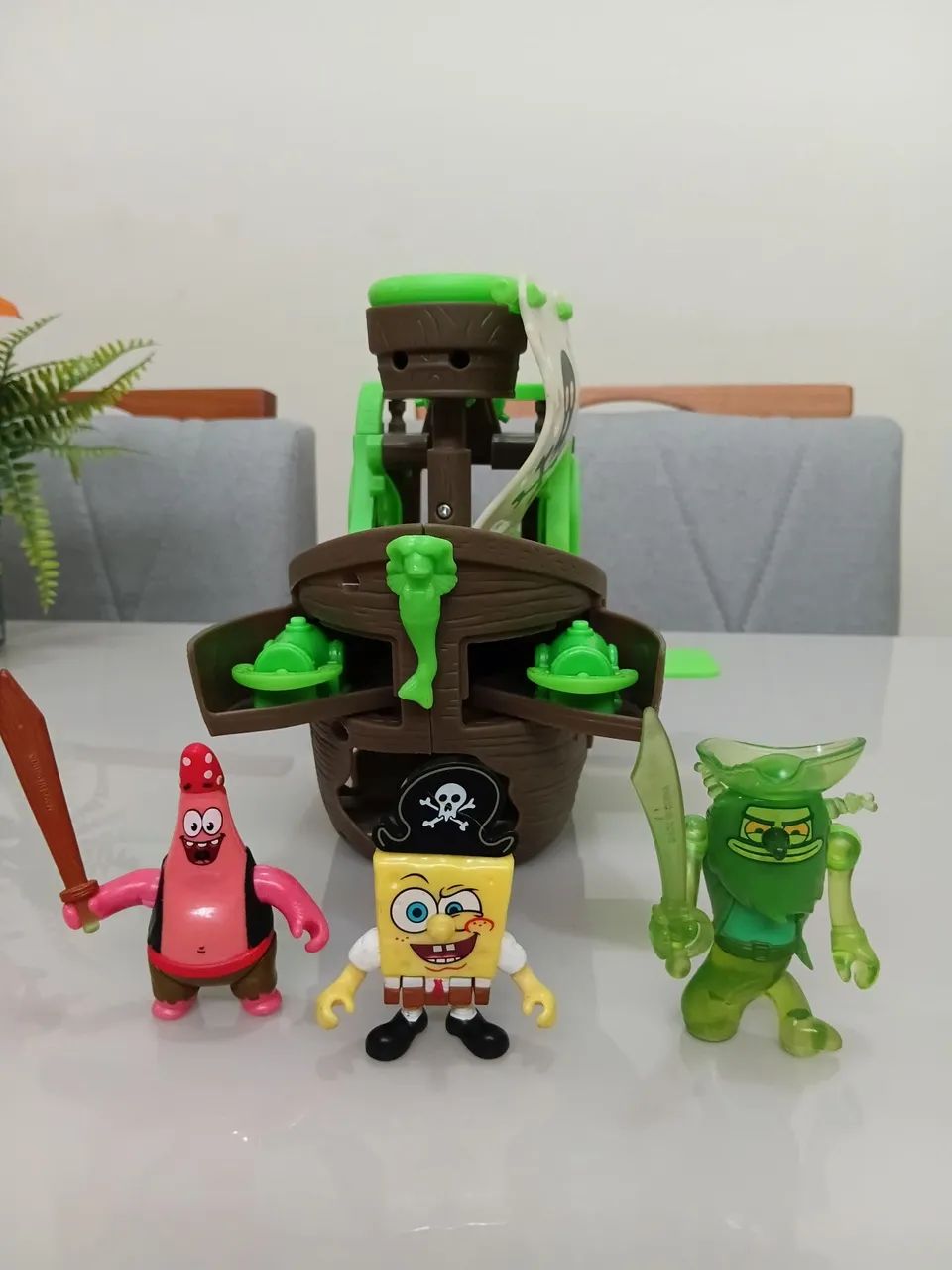 barco holandês voador bob esponja imaginext - Foto 5