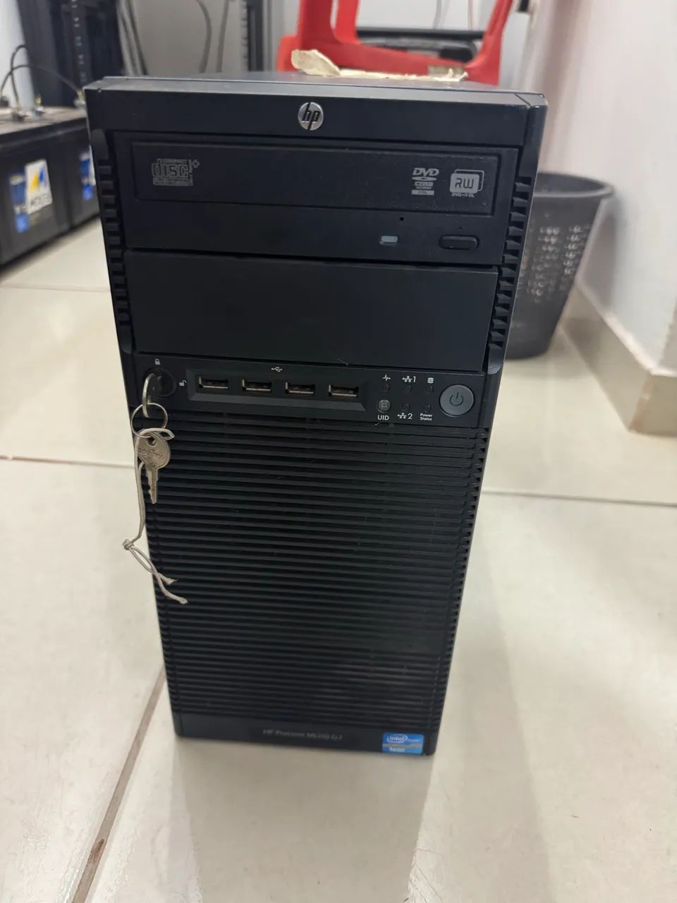 Servidor HP ProLiant ML110 G7 em bom estado e funcionando perfeitamente. - Foto 4