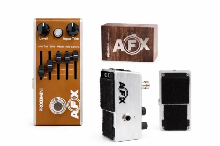 Pedal Violão Fishman Pro-afx-eq-mini - em ótimo estado na caixa