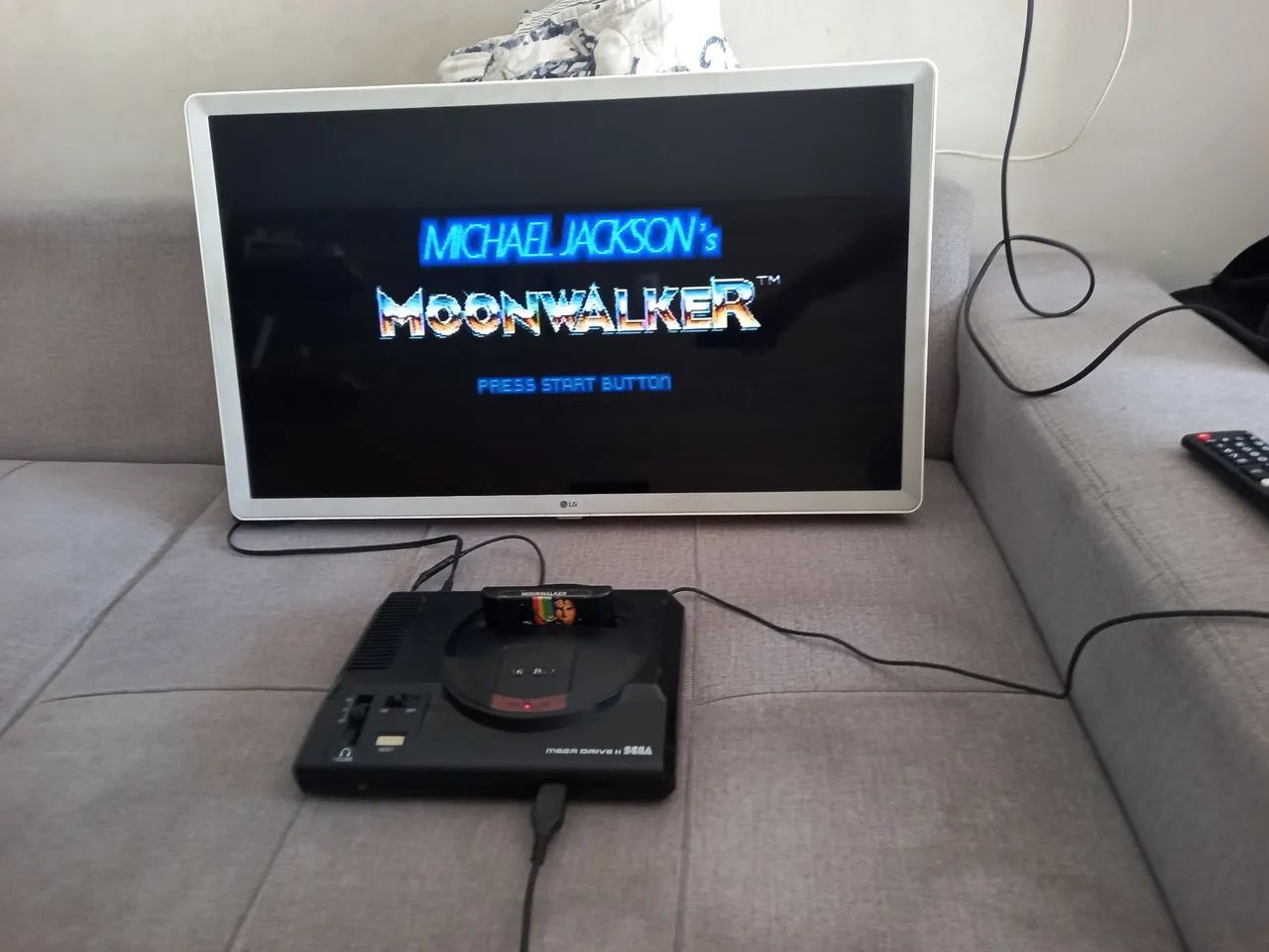 Moonwalker Mega Drive - Cartucho original - Foto 4
