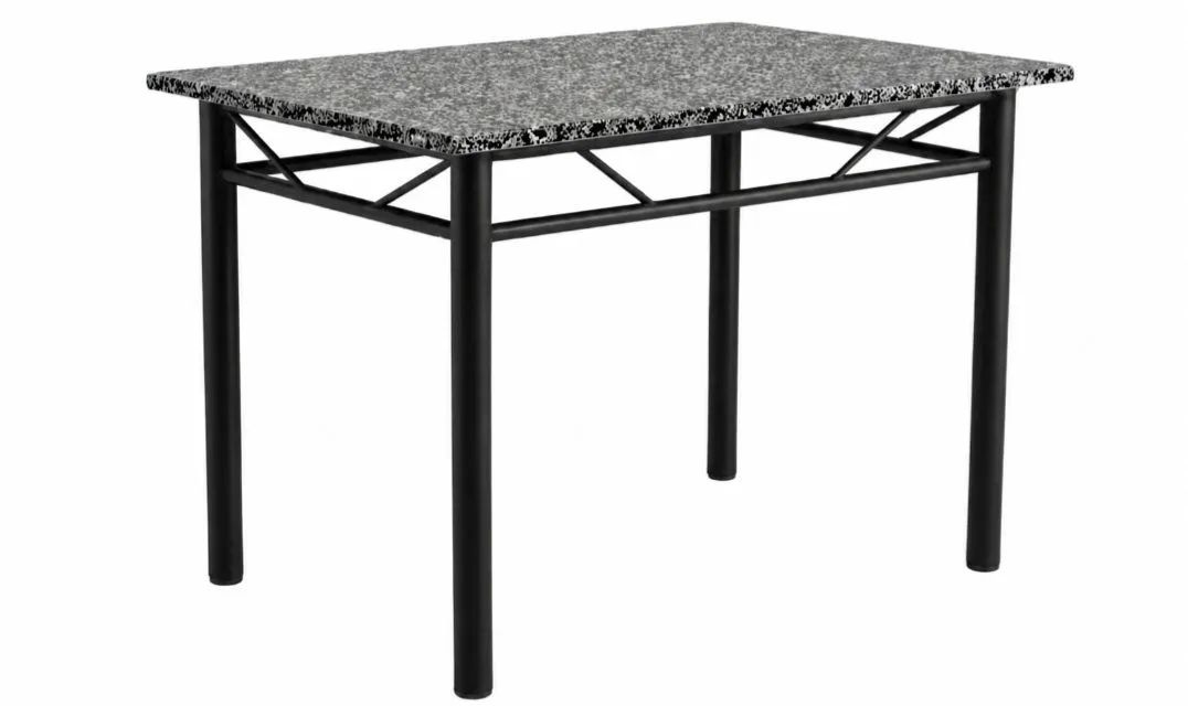 Mesa para 4 cadeiras, em mármore 