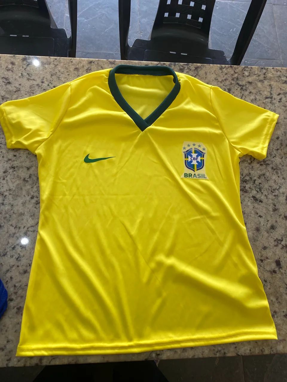 Camisa Brasil feminina 