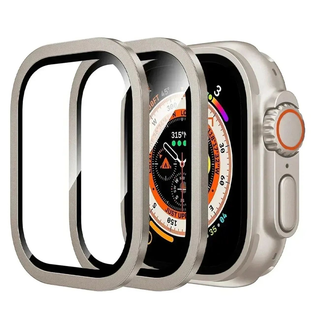 PROTETOR DE TELA COM VIDRO PARA SMARTWATCH  - Foto 3