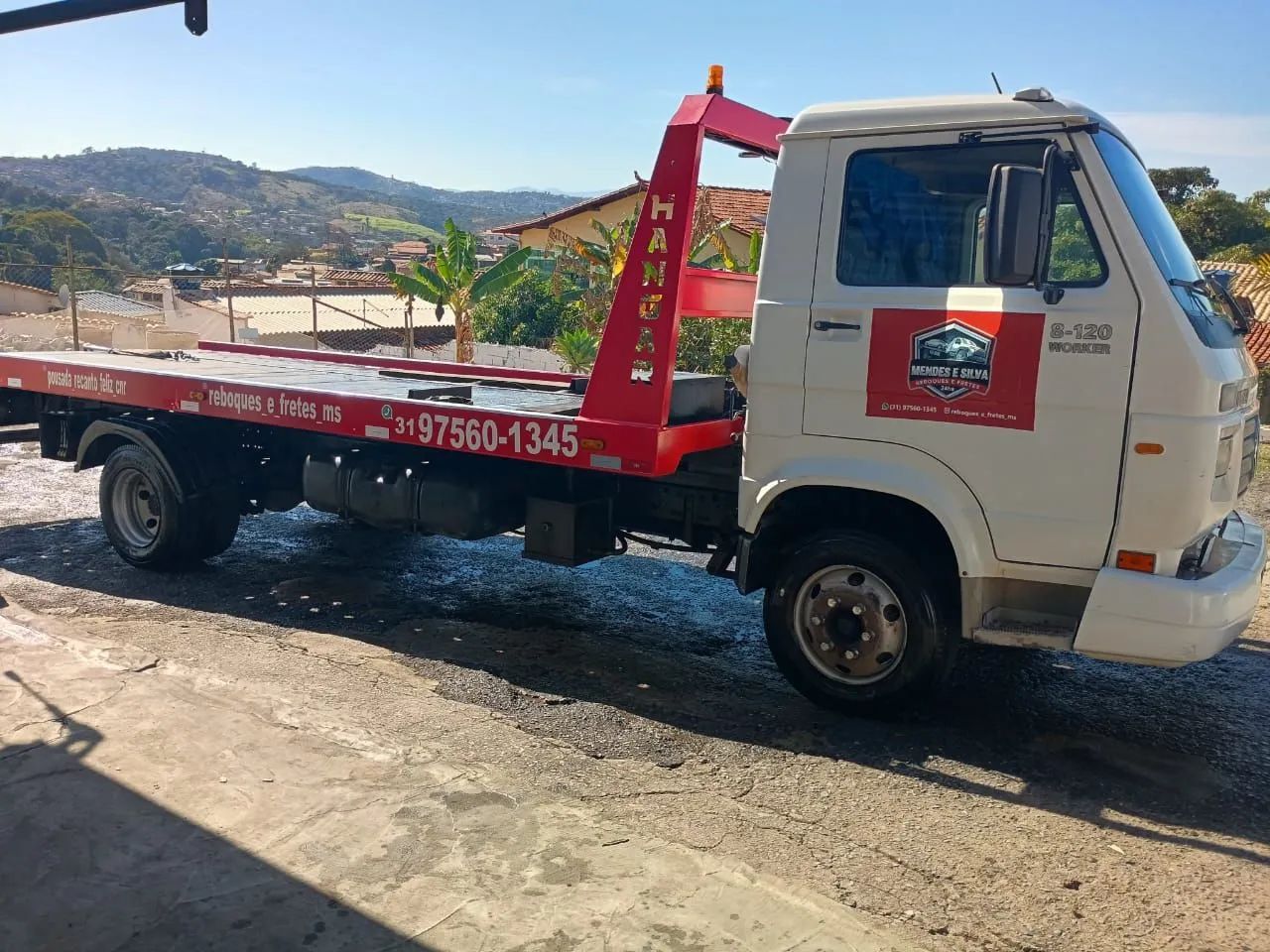 Caminhão guincho reboque Worker 8120 