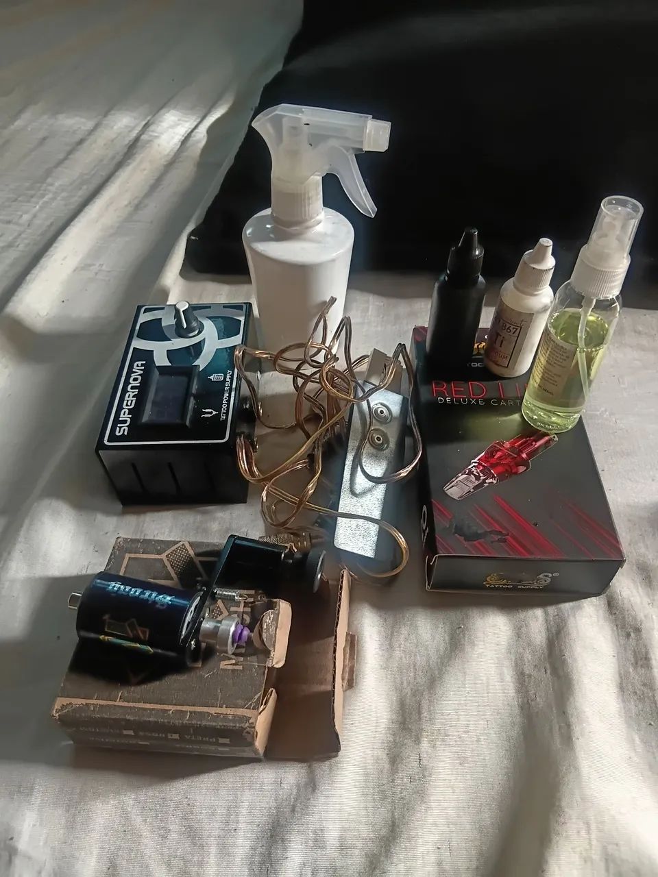 Kit de tatuagem 