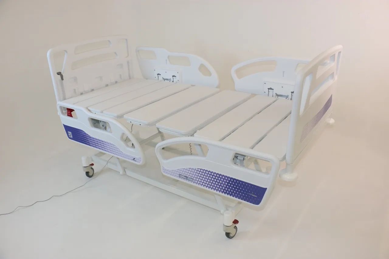 Cama Hospitalar Desematec Luxo com colchão  - Foto 2