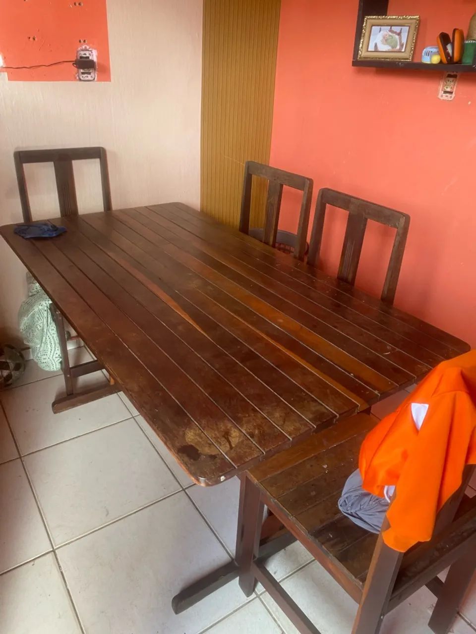 Mesa de madeira  - Foto 3
