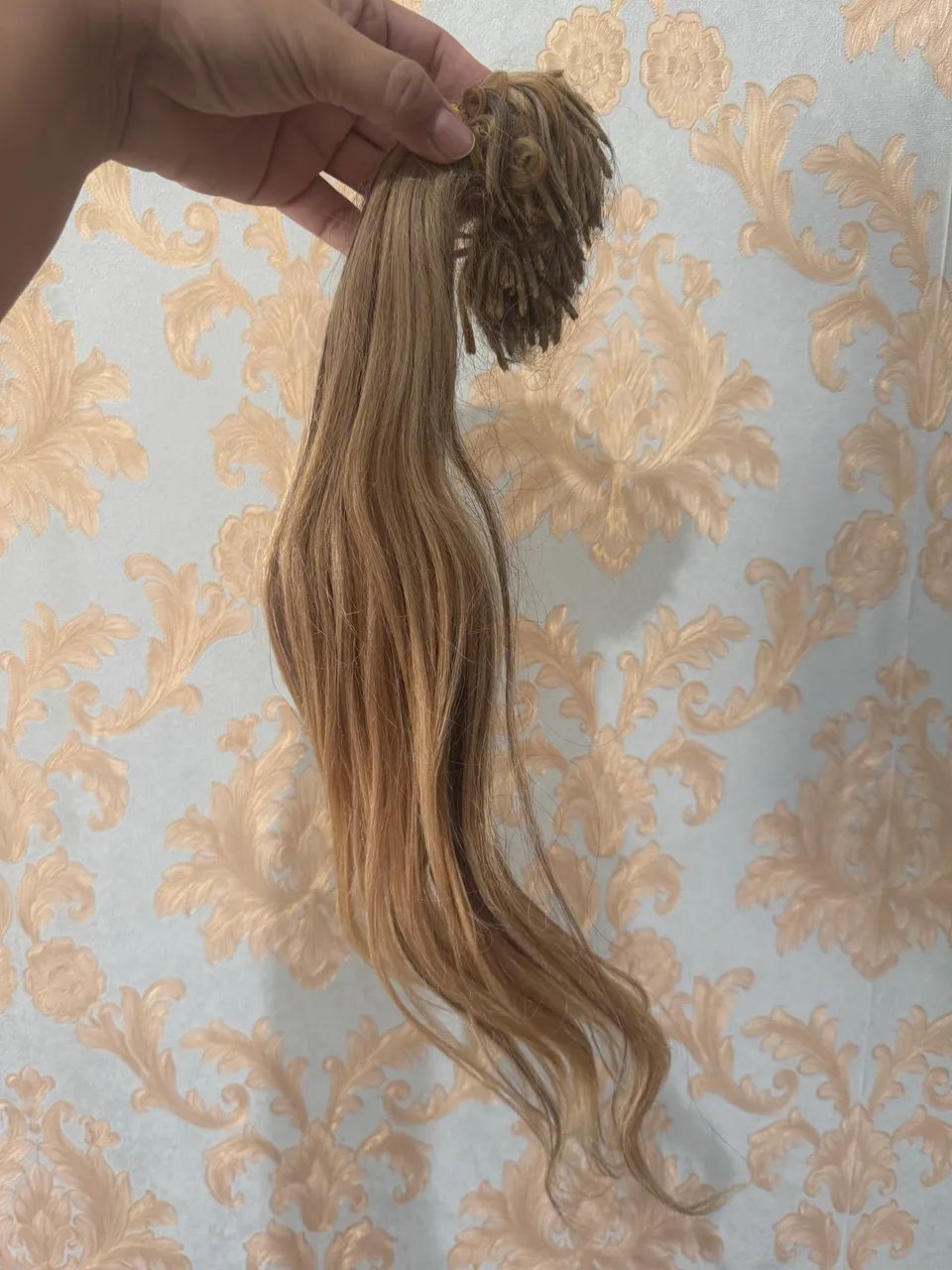 Megahair HUMANO loiro pronto pra ser utilizado  - Foto 3