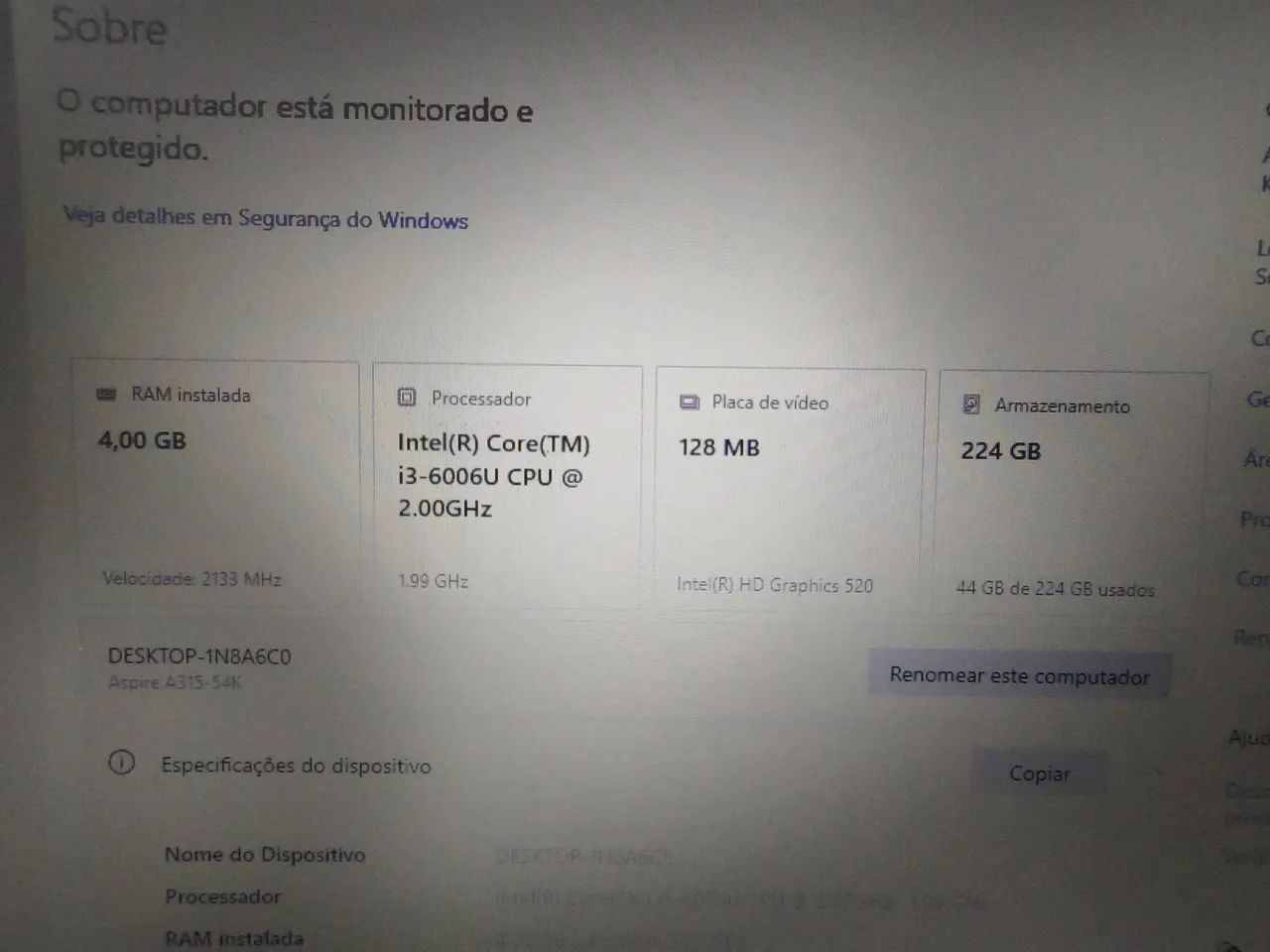Notebook Acer i3 - Foto 3