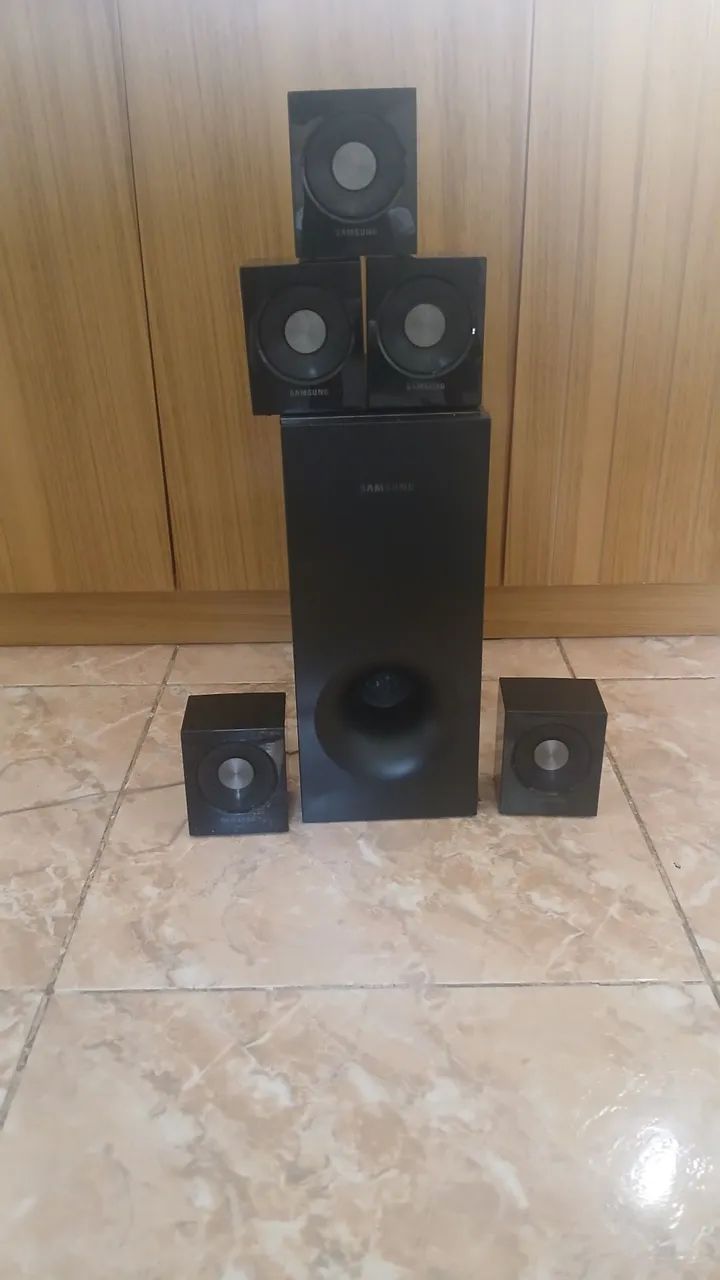 Caixinhas e sub d Home Samsung 