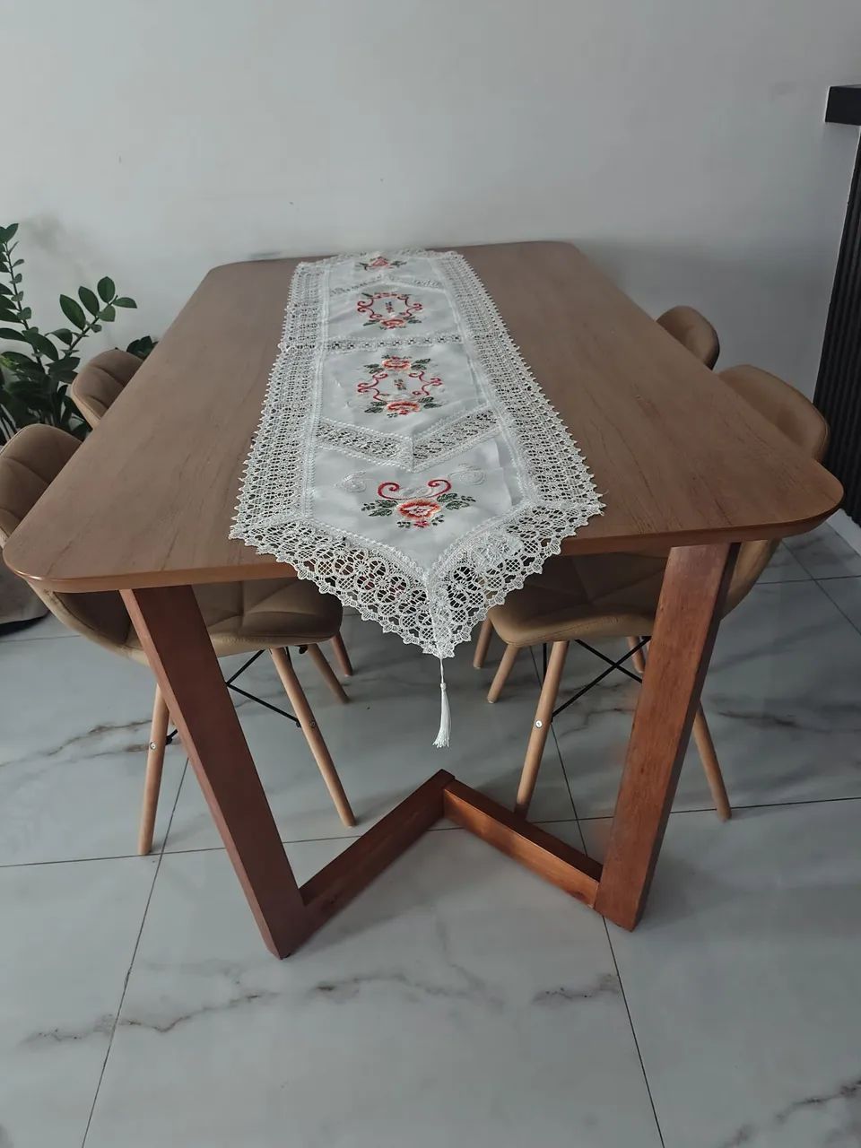 Mesa linda madeira  - Foto 2