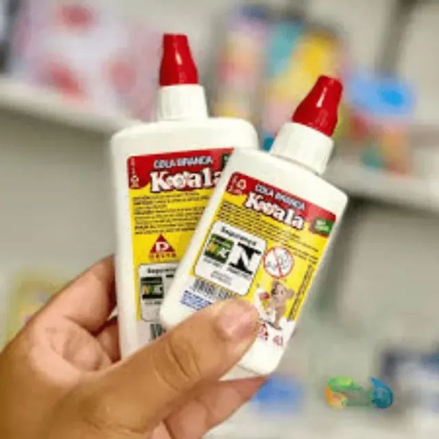 Kit 10 Unidades de Cola Branca 40G - Koala - Foto 4