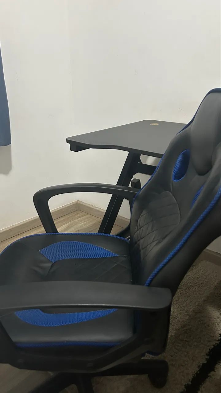 Mesa Gamer + Cadeira Gamer - Foto 2