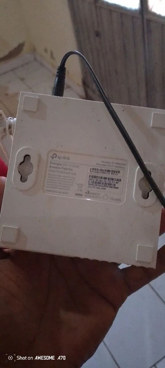 Roteador muito bom usado em perfeito estado ótimo funcionando normal e bem conservado  - Foto 4