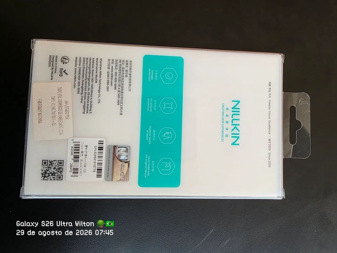 Capa Celular S25 ultra NILLKIN nova!!! - Foto 2