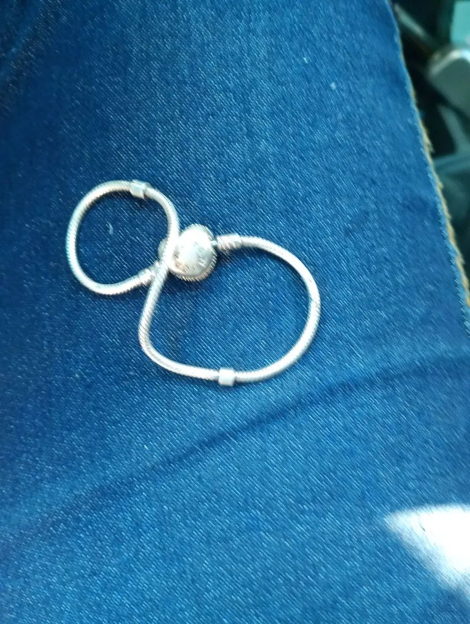 Pulseira de prata  - Foto 3