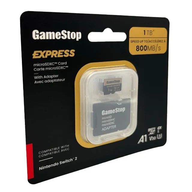 Micro Sd Express Gamestop 1tb 1 Tera Para Nintendo Switch 2 microsd