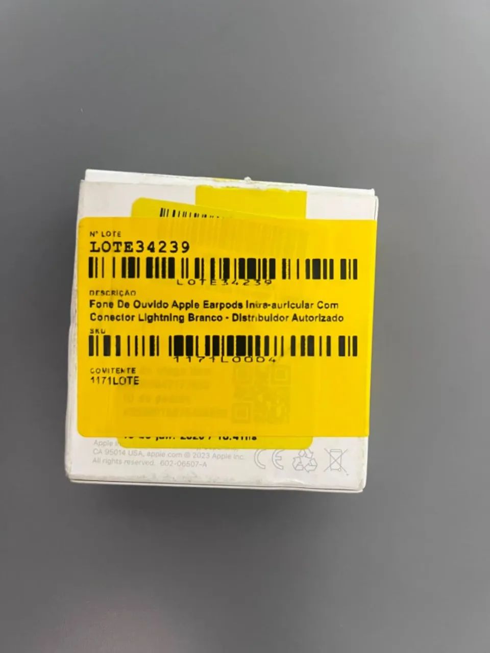 EarPods Apple USB-C - Original - Caixa Completa - Nunca Usado - Foto 3
