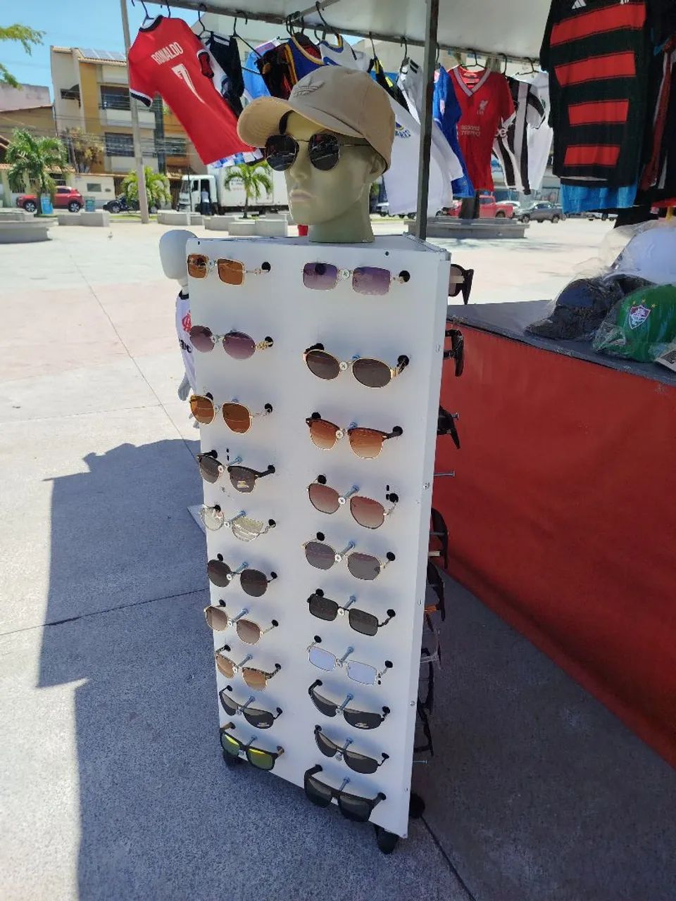 Expositor para óculos , comporta 60 óculos 