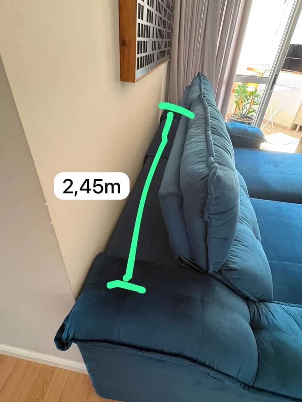 VENDO SOFÁ 4 LUGARES - Foto 3