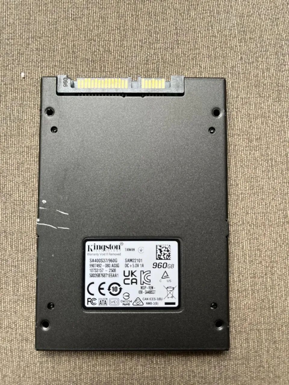 SSD Kingston 960GB - Funcionando Perfeitamente - Foto 2