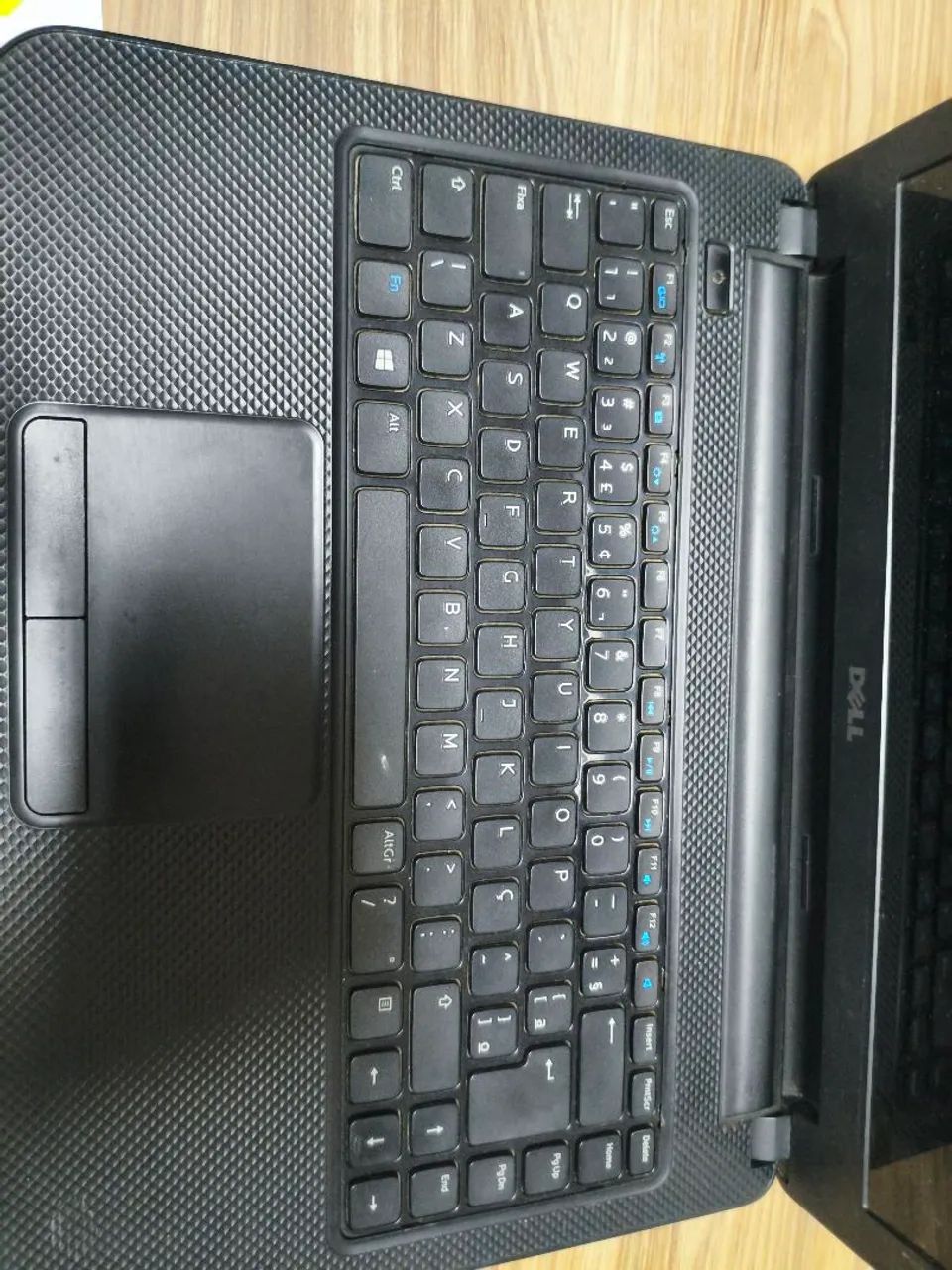 Notebook retirada de peças