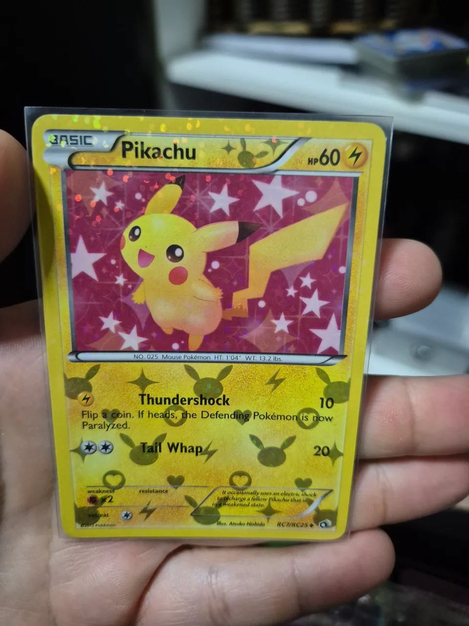 Pikachu (RC7/113) - NM ( coleção Legendary Treasures ) - Foto 2