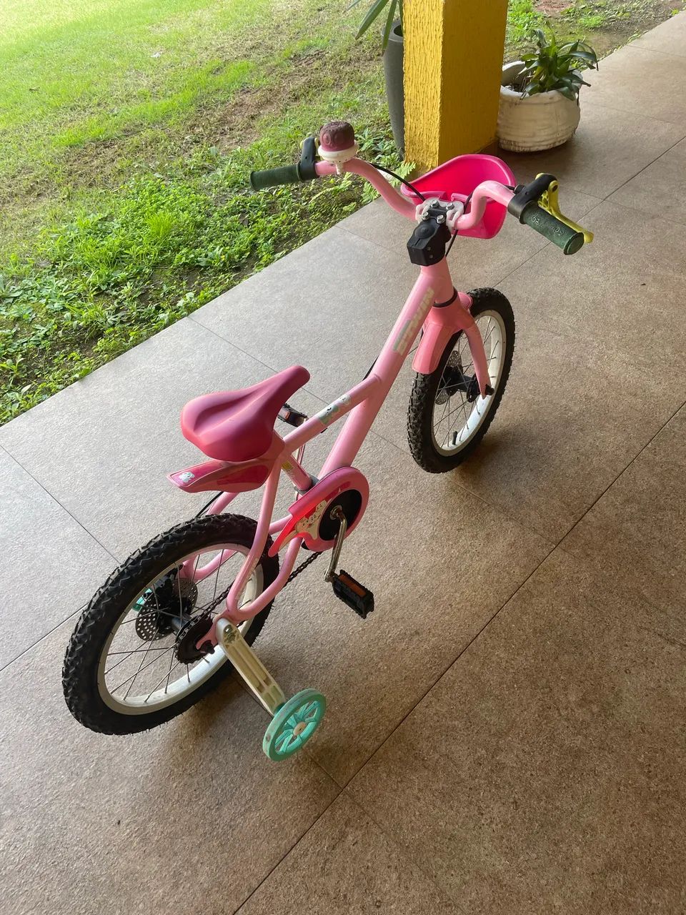 Bicicleta infantil menina usada  - Foto 3
