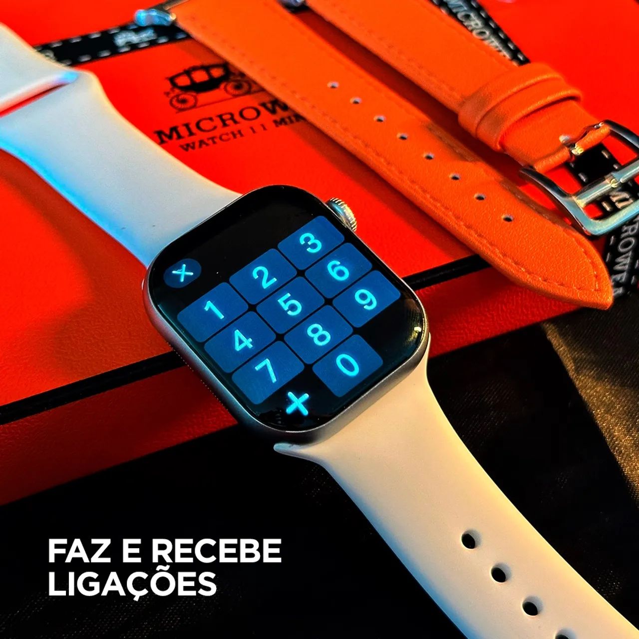 SMARTWATCH W11 PRO MINI 42MM AMOLED CHATGPT WHATSAPP - Foto 5