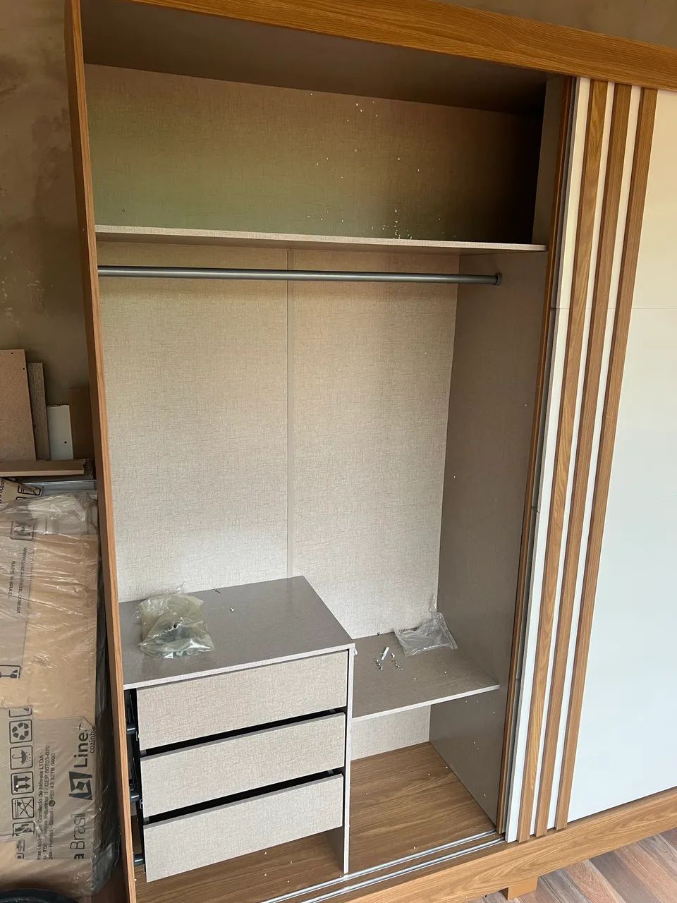 Vendo guarda-roupa novo  - Foto 2